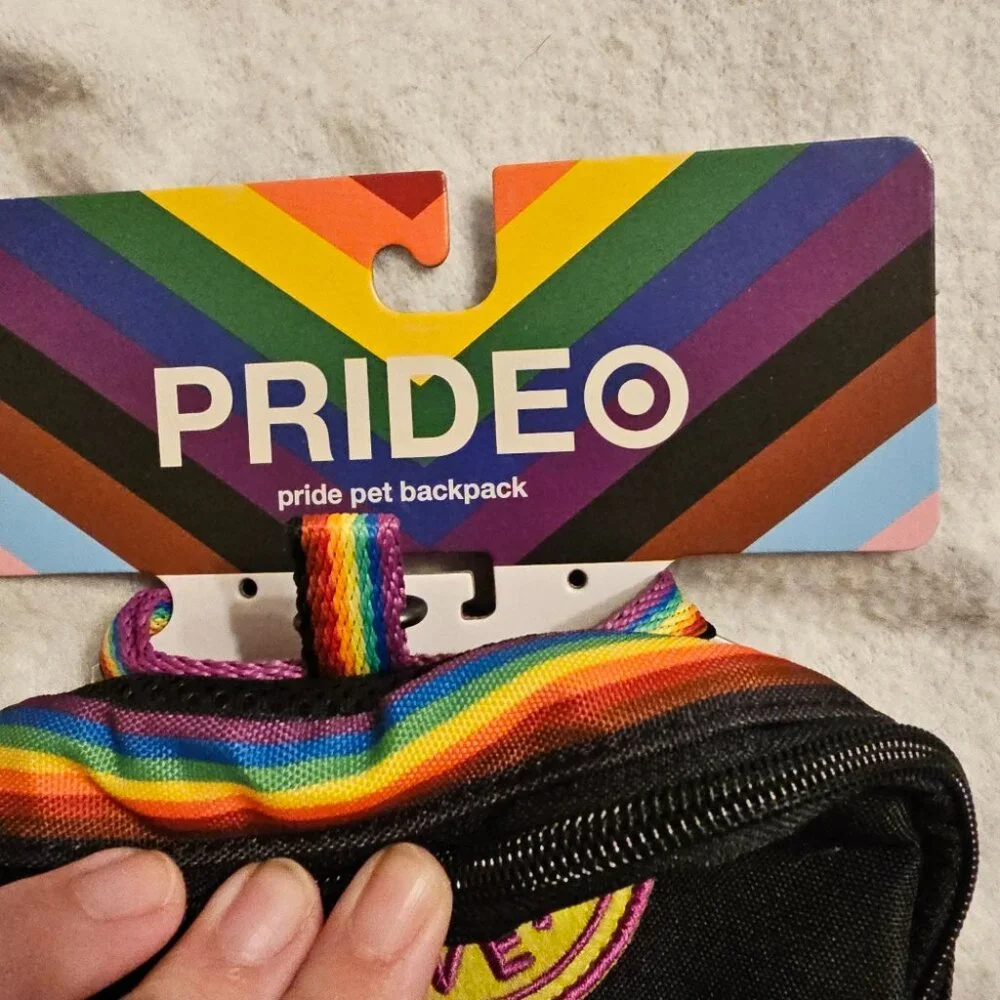 Target Pride Collection Small / Medium Pet Backpack Harness